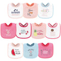 Assorted Cotton Bibs - Made with love