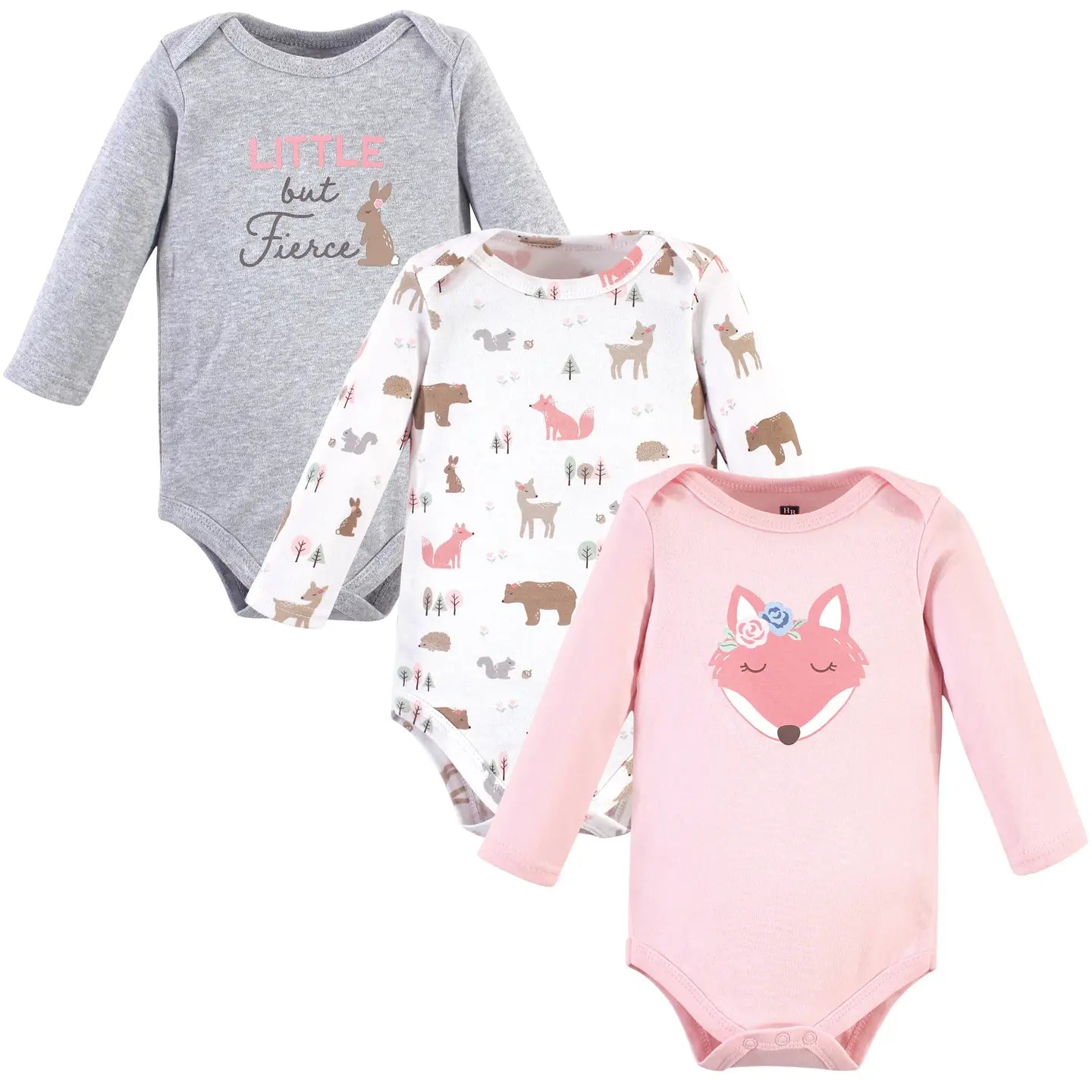 Assorted Long Sleeved Onesies - Little But Fierce