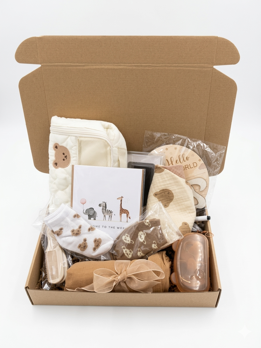 Baby Gift Box- Little Bear Graphic