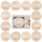 Wooden Monthly Milestone Gift Set
