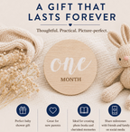 Wooden Monthly Milestone Gift Set