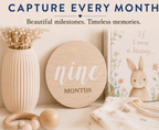Wooden Monthly Milestone Gift Set