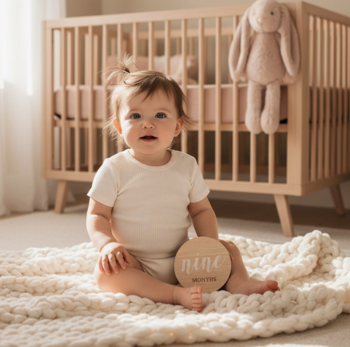 Wooden Monthly Milestone Gift Set